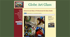 Desktop Screenshot of globeartglass.com